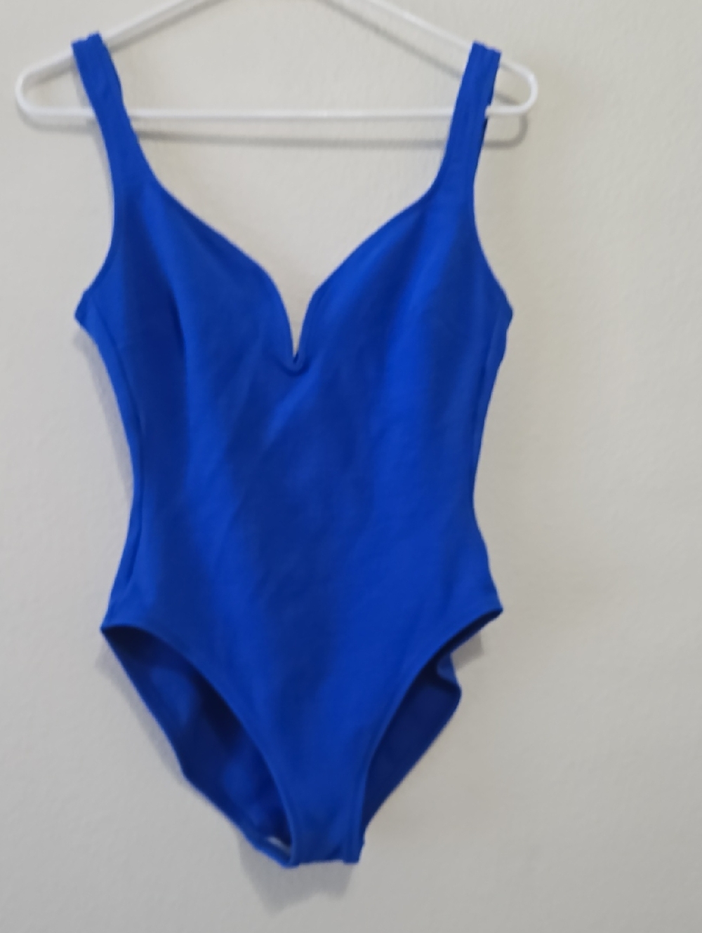 La‎ Blanca Vintage Bright Blue One-Piece Swimsuit 12